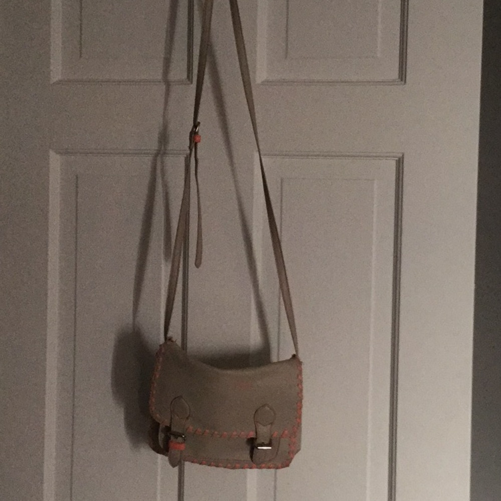 Tan Leather Shoulder Bag